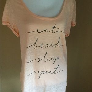 Banana Republic T Shirt, light peach